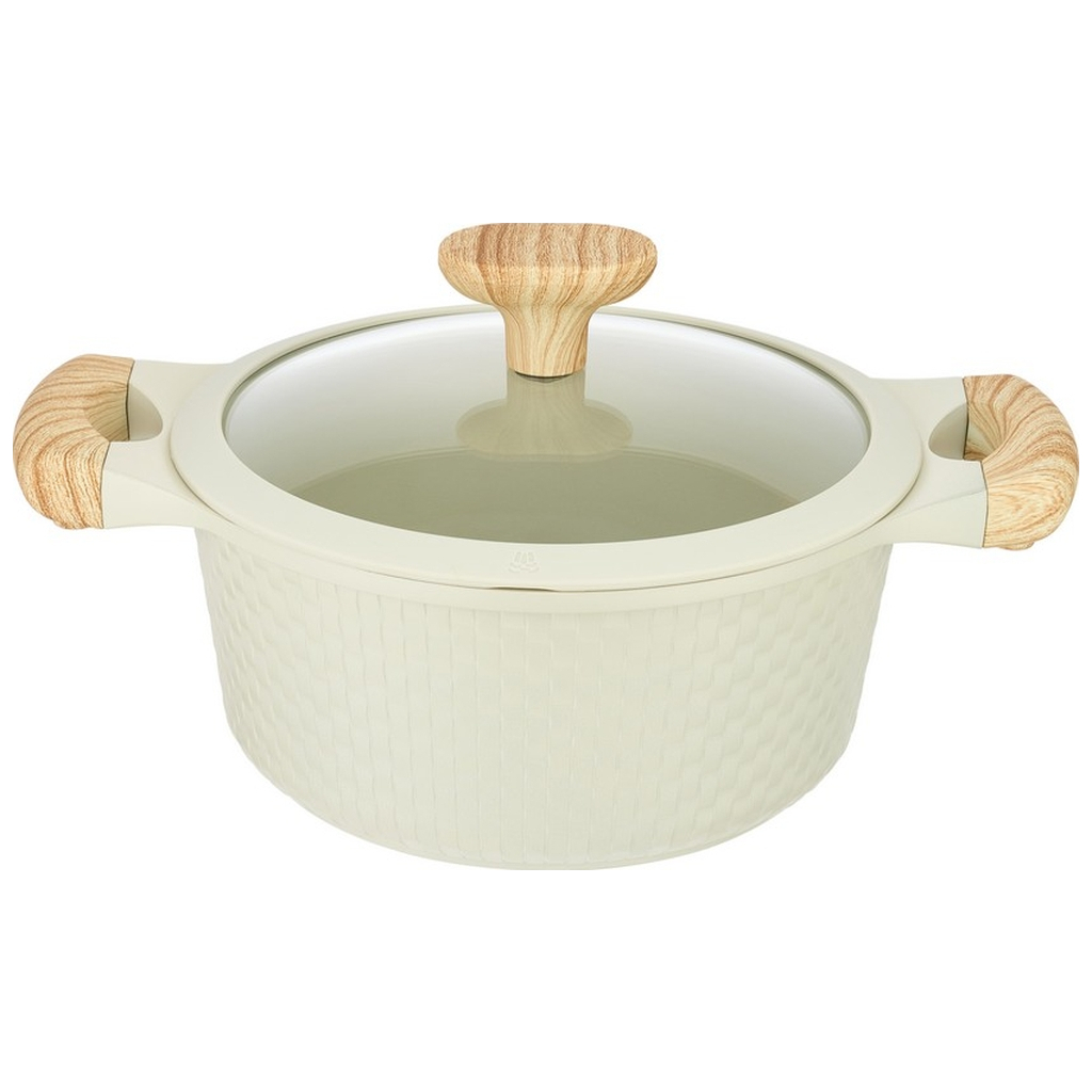 Каструля Resto Ran біла 20 см 2.4 л (93801) - зображення 1