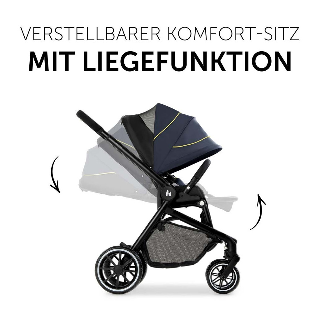 Коляска Hauck 2 в 1 Move So Simply (Dark Navy Neon) (16717-5) - зображення 6