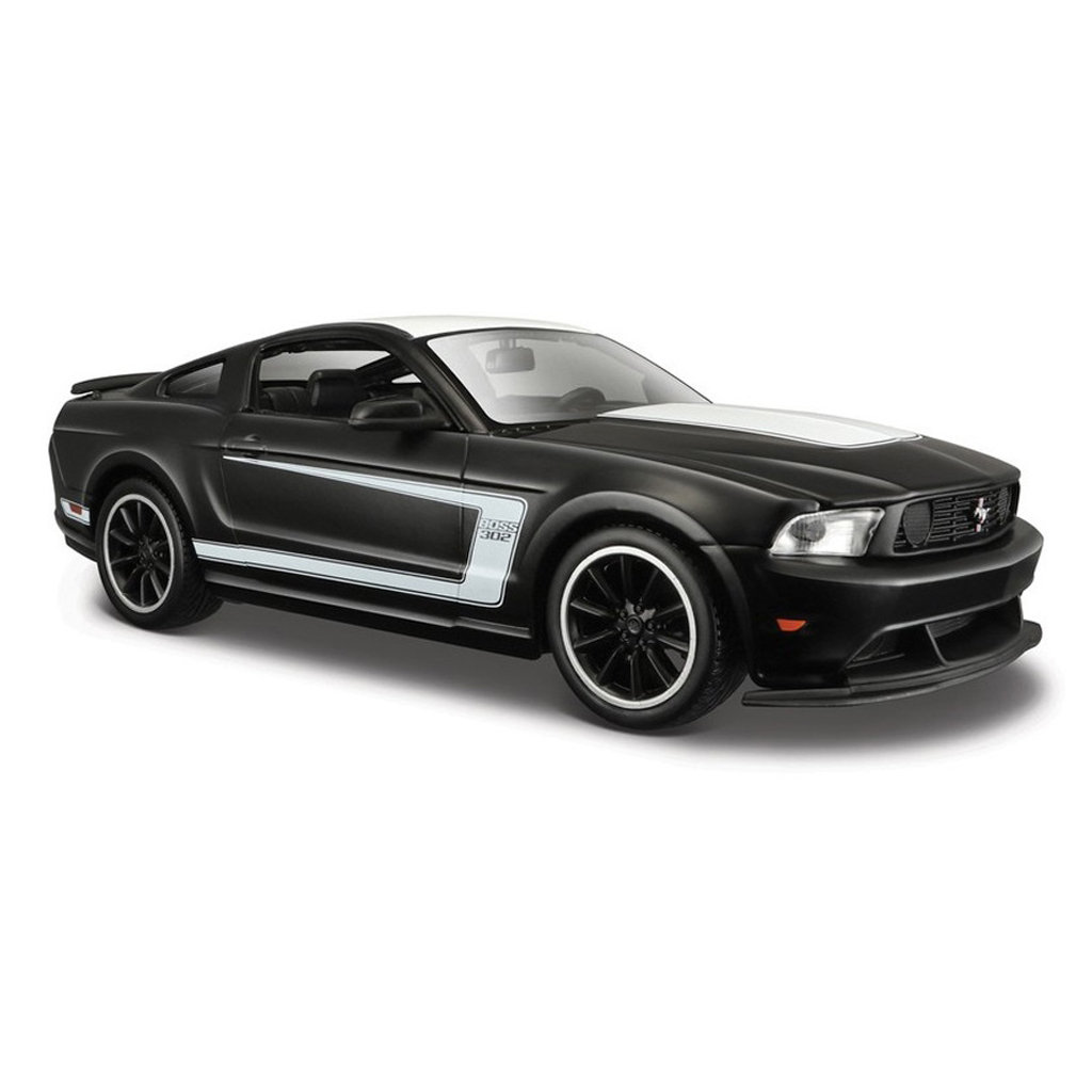 Машина Maisto Ford Mustang Boss 302 чорний 124 (31269 black) - зображення 1