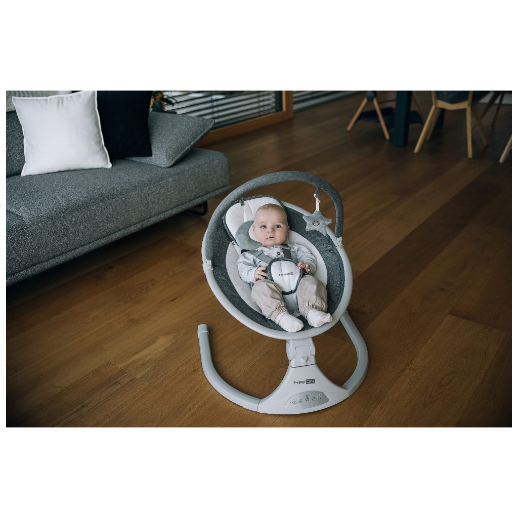 Крісло-гойдалка FreeON Elite, grey (84898) - зображення 7