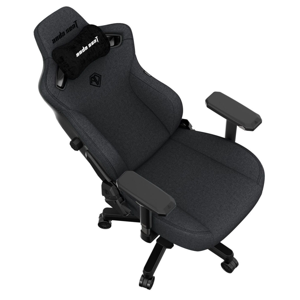 Крісло ігрове Anda Seat Kaiser 3 Fabric Size L Dark Gray (AD12YDC-L-01-GB-CF) - зображення 8