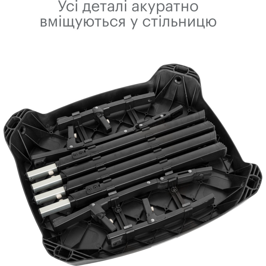 Стілець для годування Tutti Bambini 7 в 1 Nova чорний (611010/9999) - зображення 8