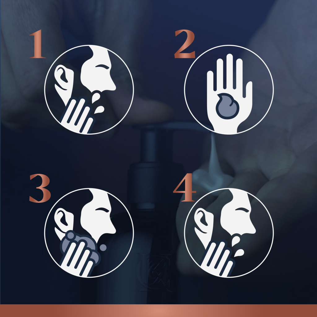 Шампунь для бороди Gillette King C. 350 мл (8006540150375) - зображення 5