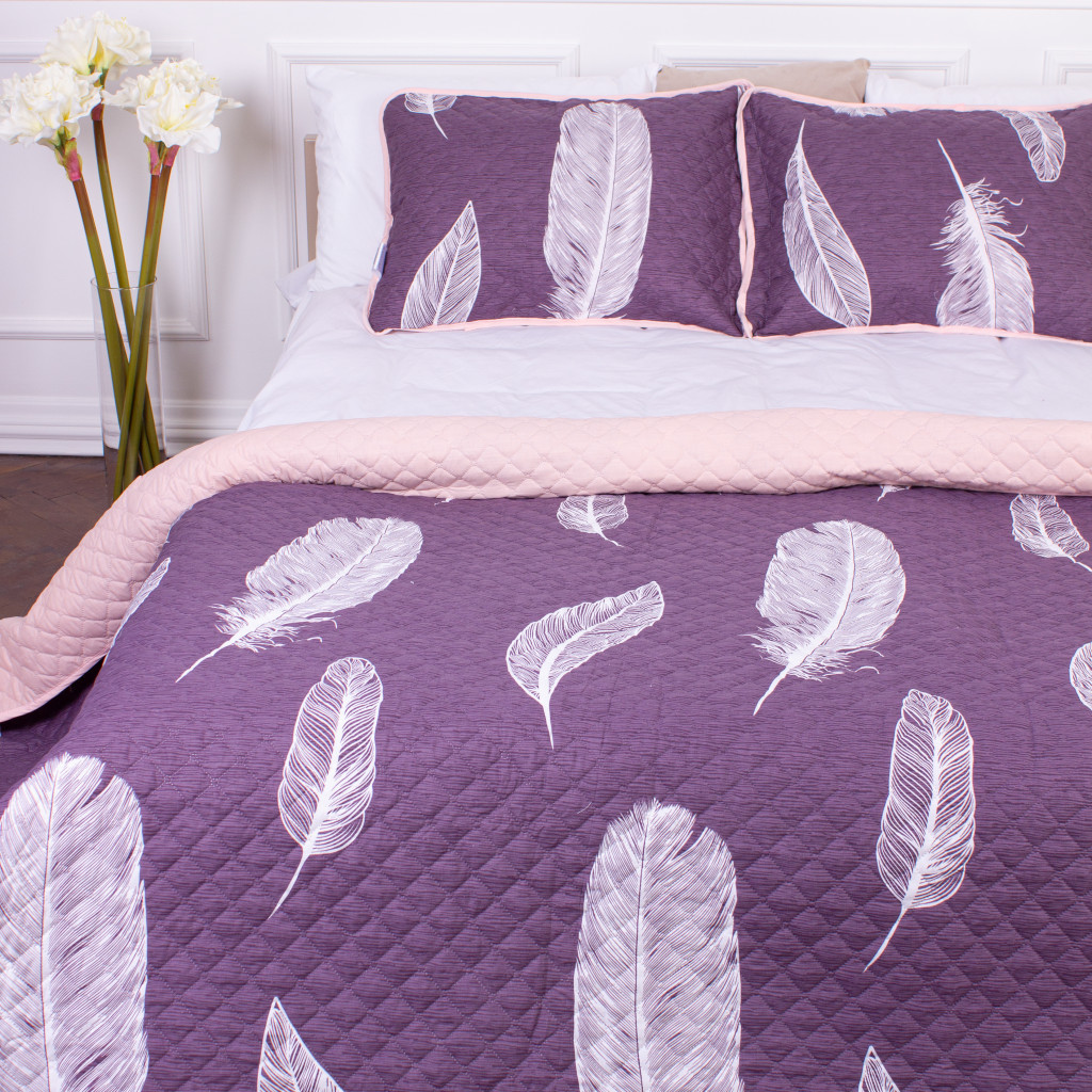 Покривало MirSon набір Color Fun Line №5941 Paula 220х240 см + наволочка 50х70 см х 2 шт (2200006169512) - зображення 4