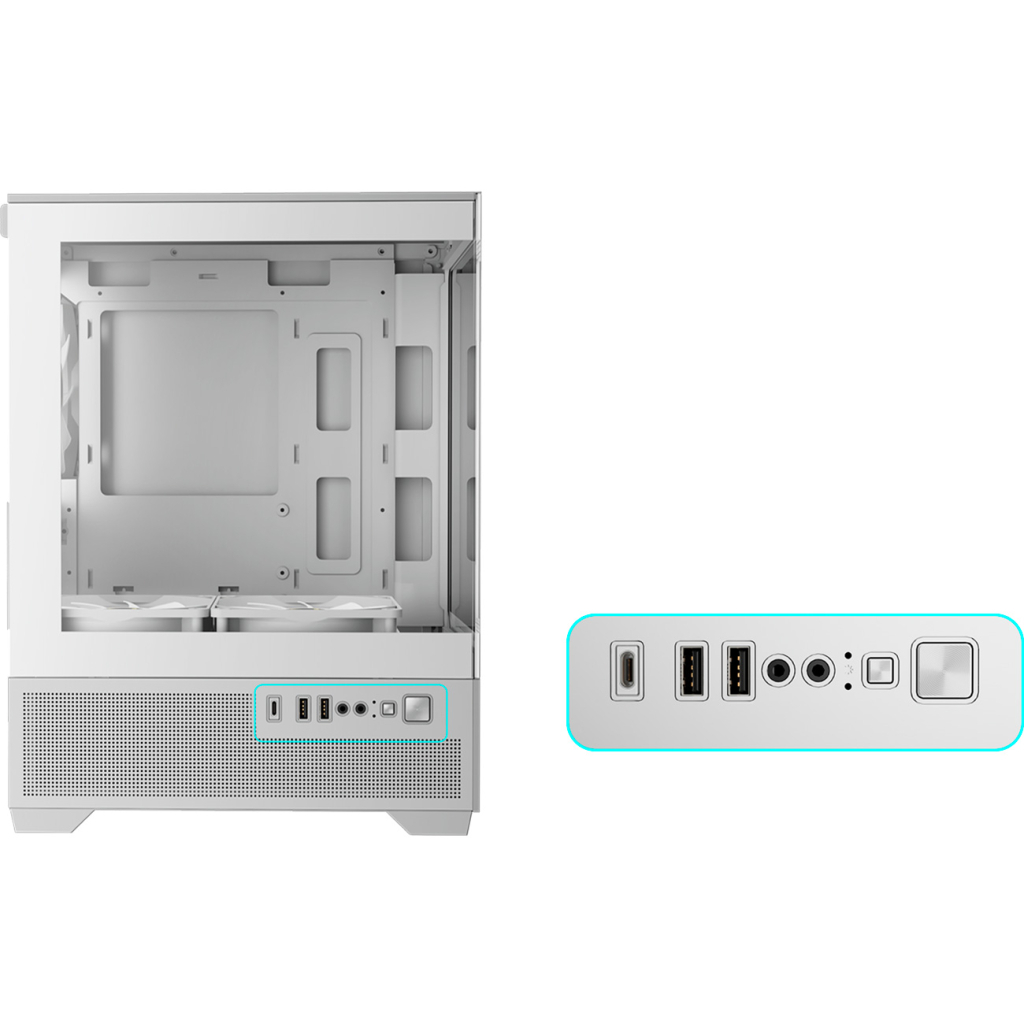 Корпус Gamdias AURA GC9M ELITE WH ARGB (4711514503142) - зображення 8