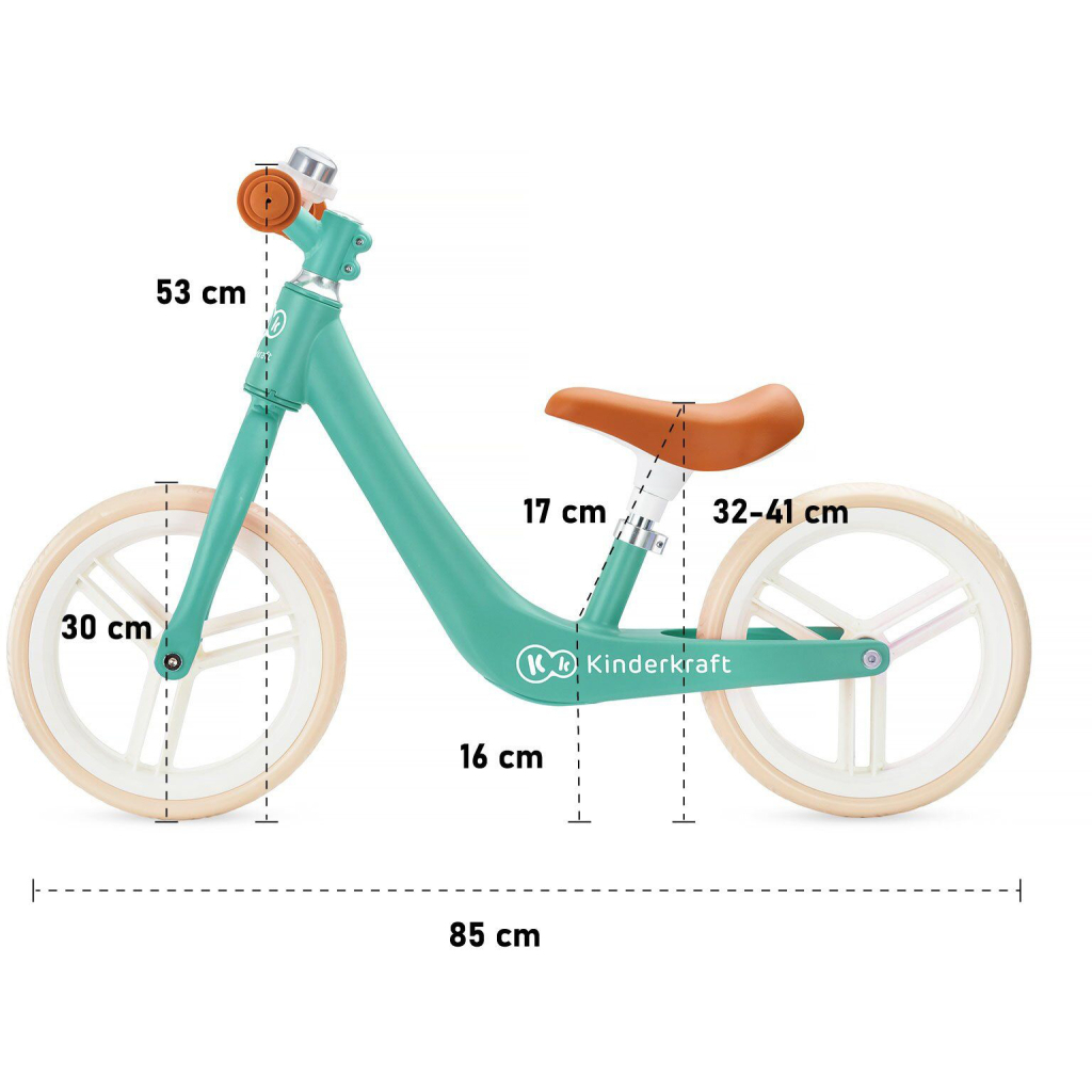 Біговел Kinderkraft Fly Plus Green (KKRFLPLGRE0000) (5902533915033) - зображення 9