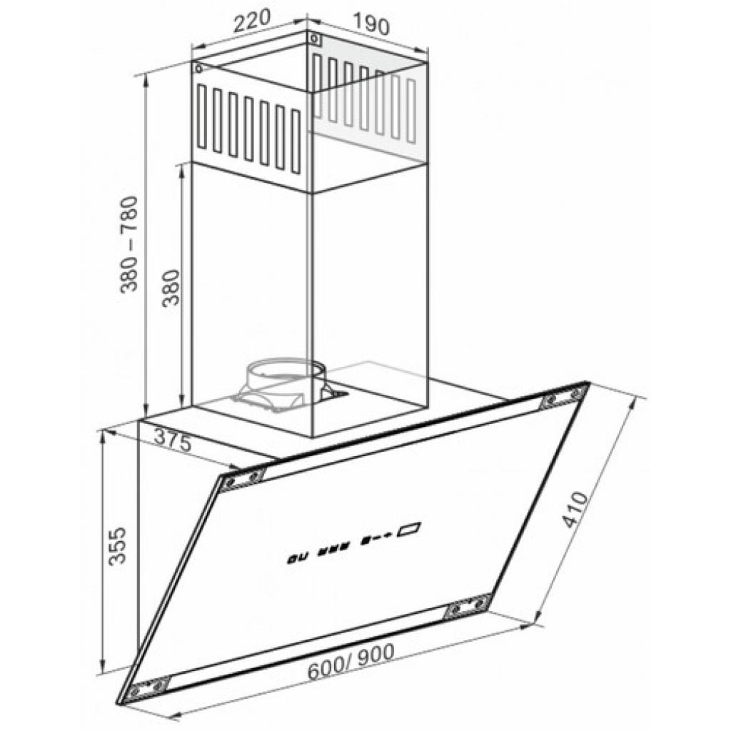 Витяжка кухонна Kaiser AT9445ADECO - зображення 4