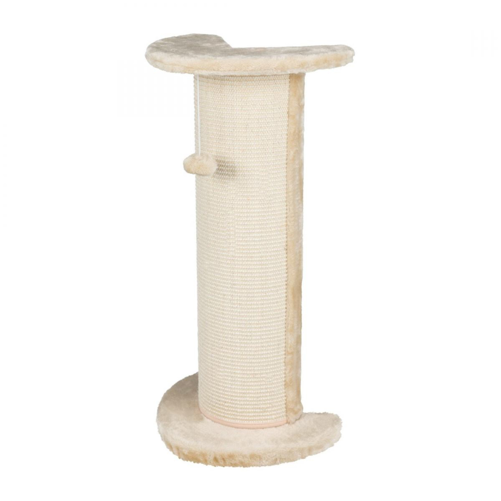 Дряпка (кігтеточка) для котів Trixie Lorca 37х27х75 см (бежева) (4011905043500) - зображення 1