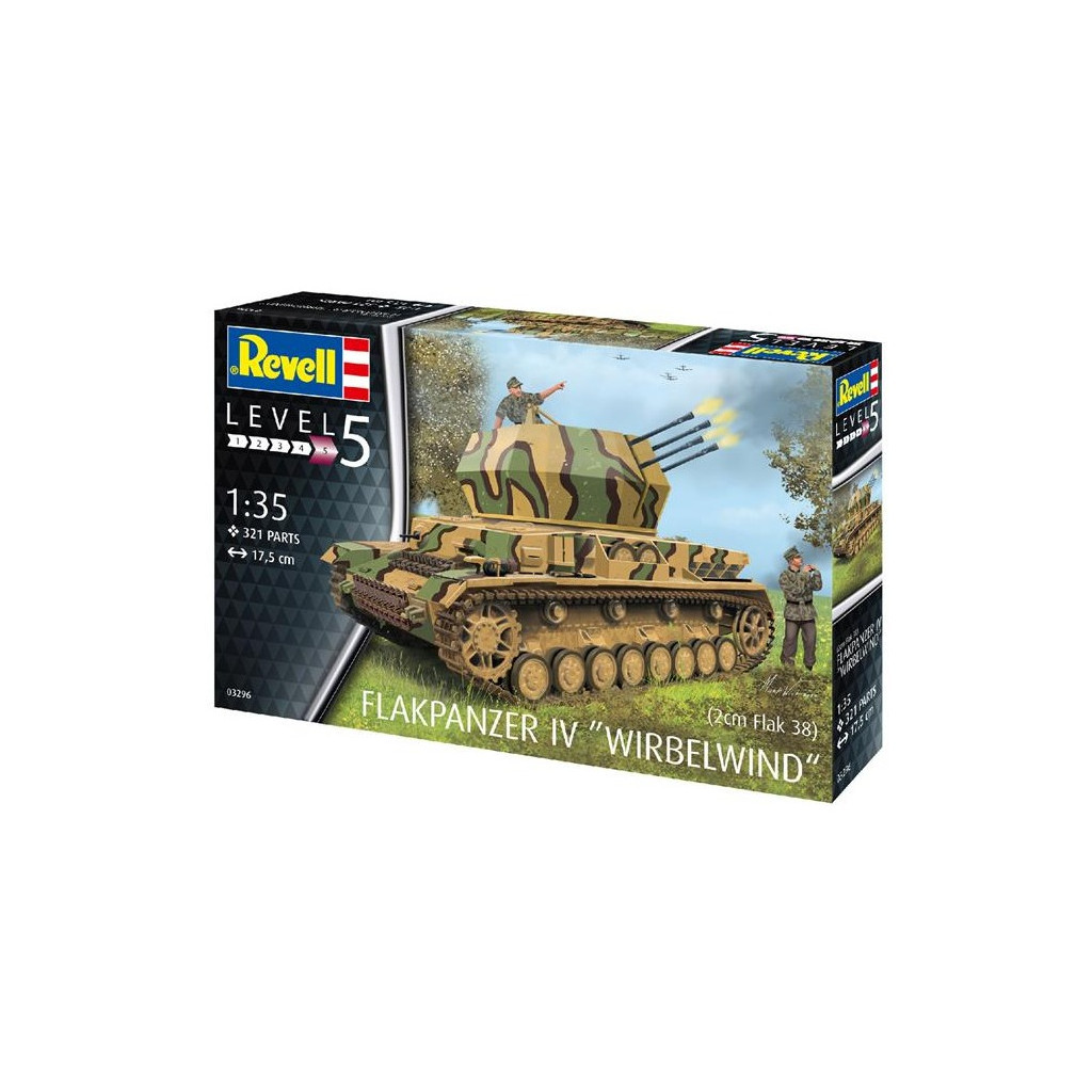 Збірна модель Revell Протиповітряний танк IV «Смерч». Масштаб 1:35 (RVL-03296) - зображення 1