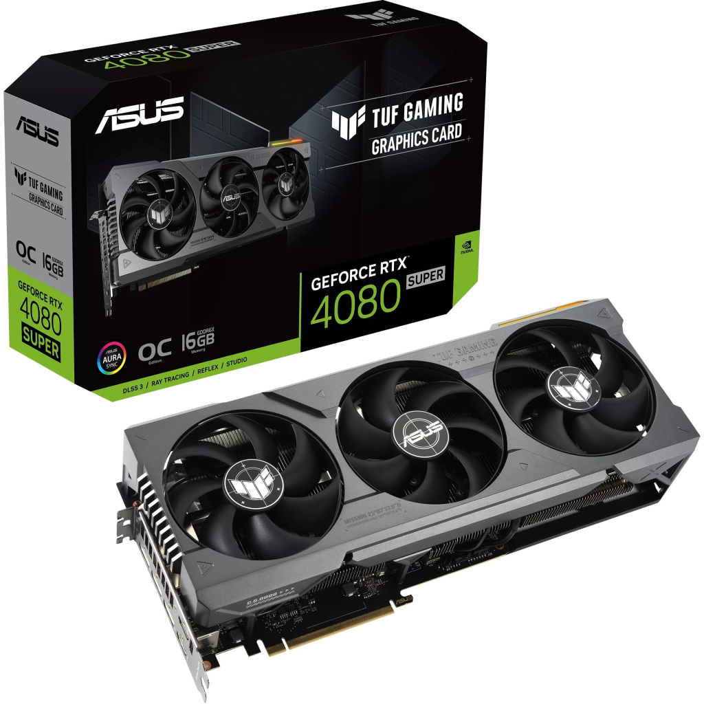 Відеокарта ASUS GeForce RTX4080 SUPER 16Gb TUF OC GAMING (TUF-RTX4080S-O16G-GAMING) - зображення 12