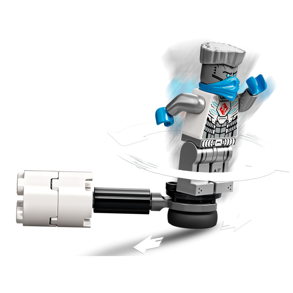 Конструктор LEGO Ninjago Грандіозна битва: Зейн проти Ніндроїда 57 деталей (71731) - зображення 5