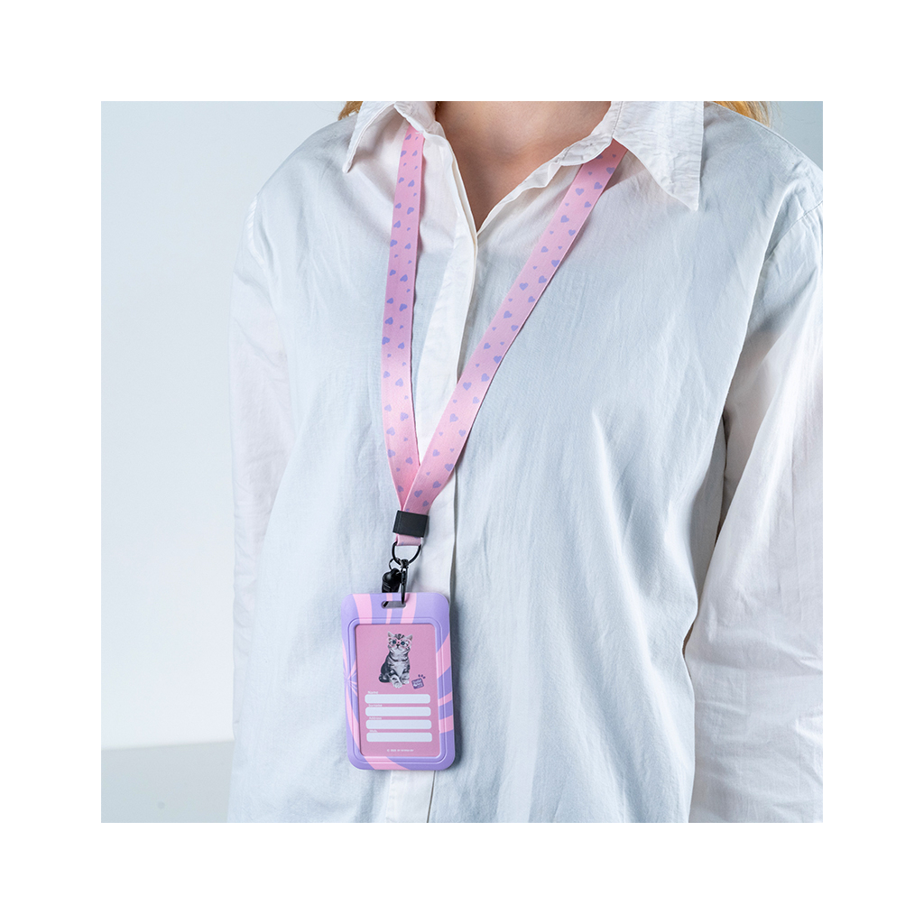 Бейдж Kite слайдер Studio Pets, рожевий (SP25-450) - изображение 4