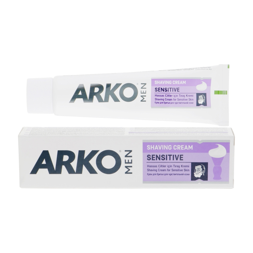 Крем для гоління ARKO Sensitive 65 мл (8690506094515) - изображение 2