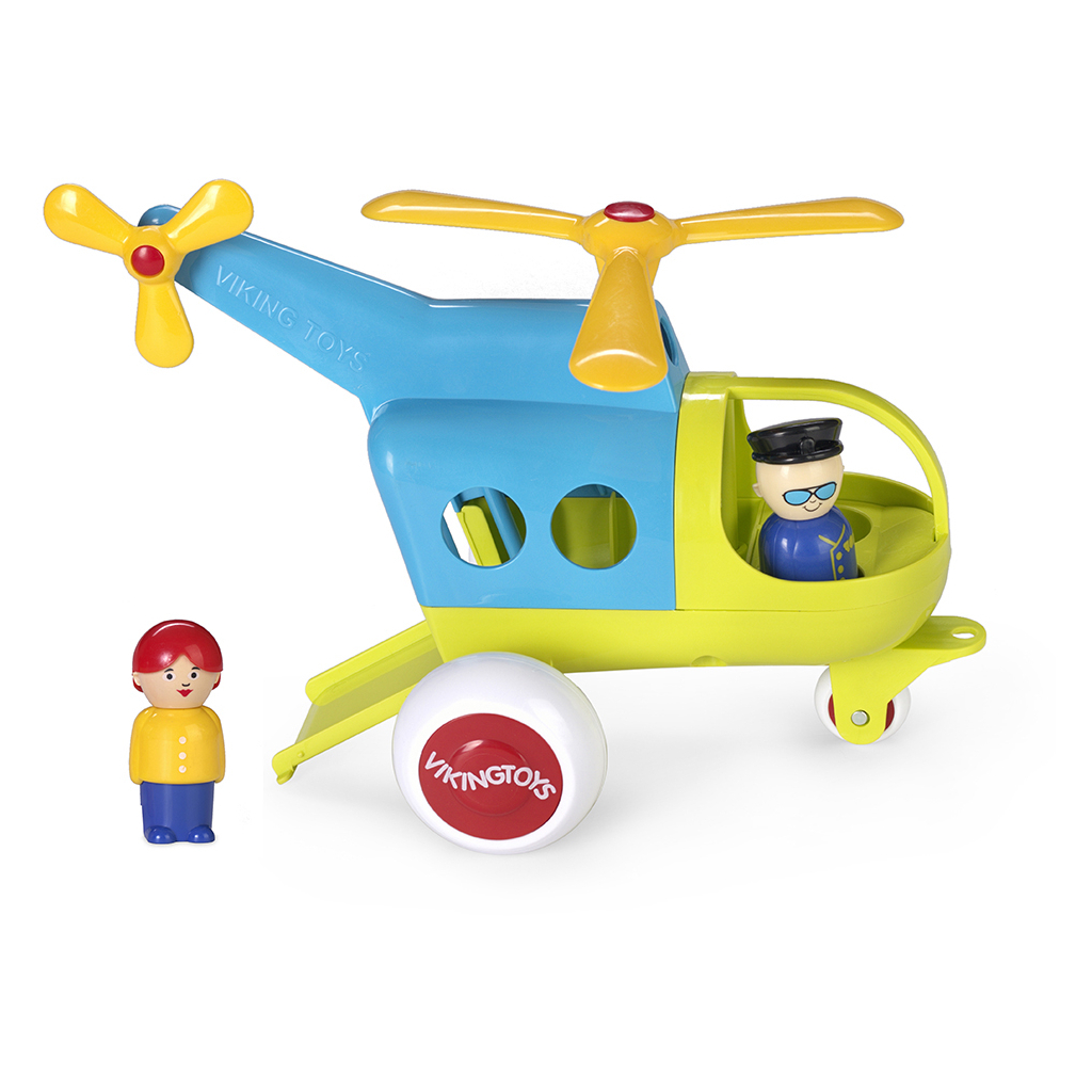 Спецтехніка Viking Toys Гелікоптер у яскравому кольорі (701272) - зображення 2