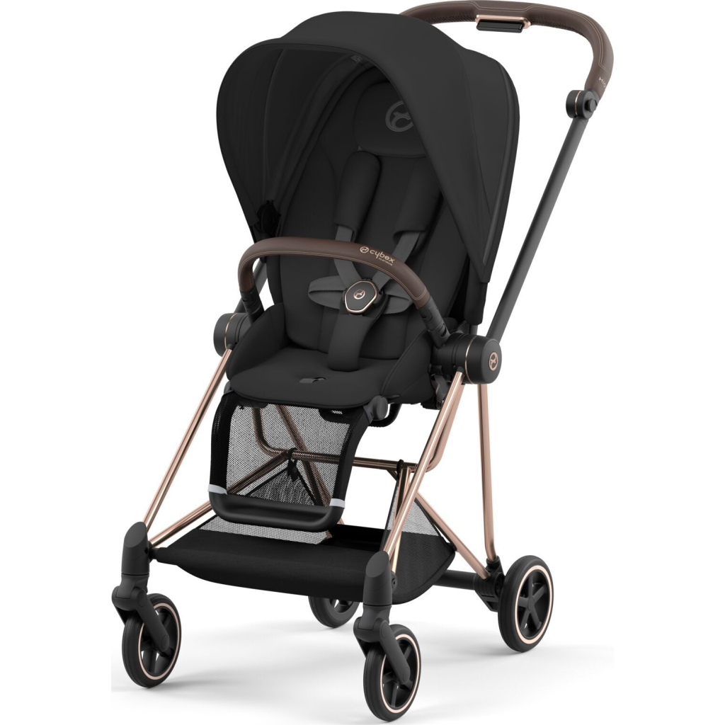 Набір текстилю для коляски Cybex Mios Sepia Black (523000865) - изображение 2