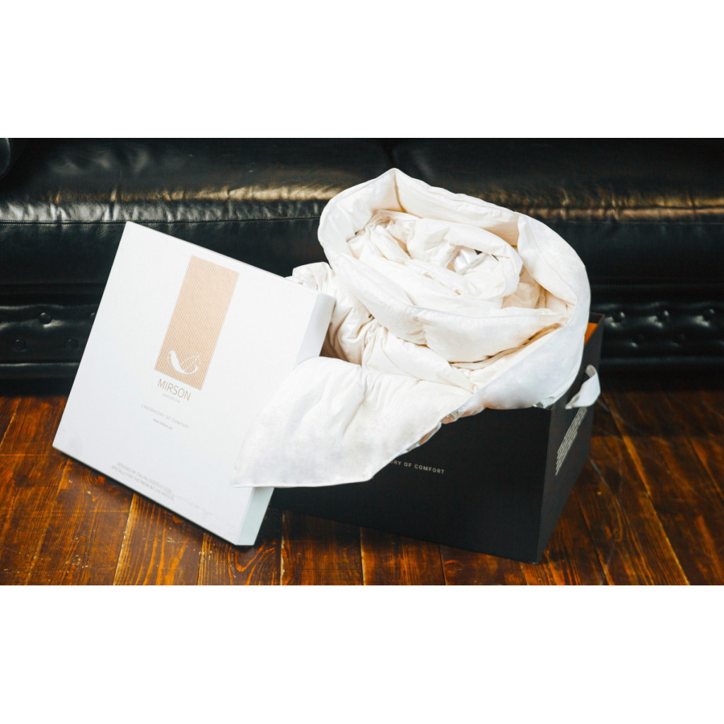 Ковдра MirSon пухова Luxury Exclusive №078 легка 155x215 см (2200000013682) - зображення 8