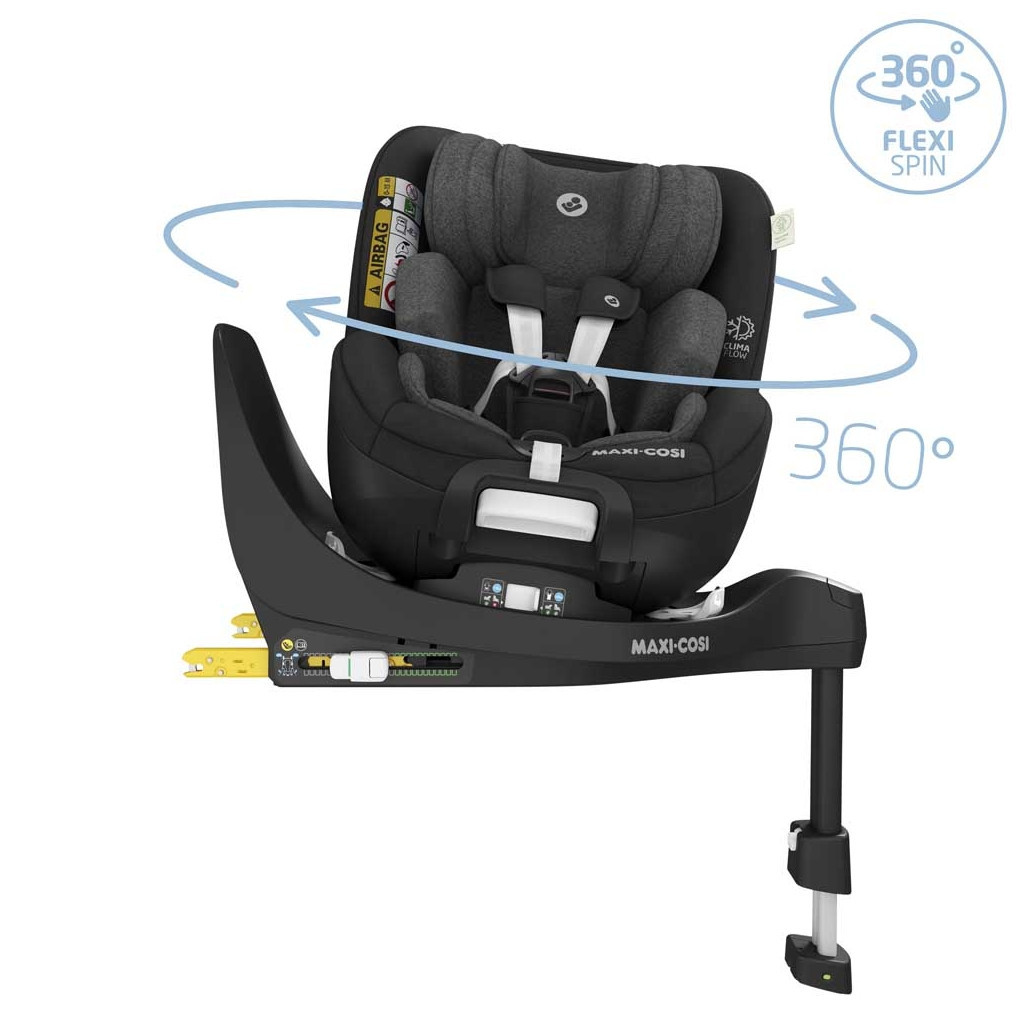 Автокрісло Maxi-Cosi Mica PRO ECO i-Size Authentic Black (8515671110) - зображення 9