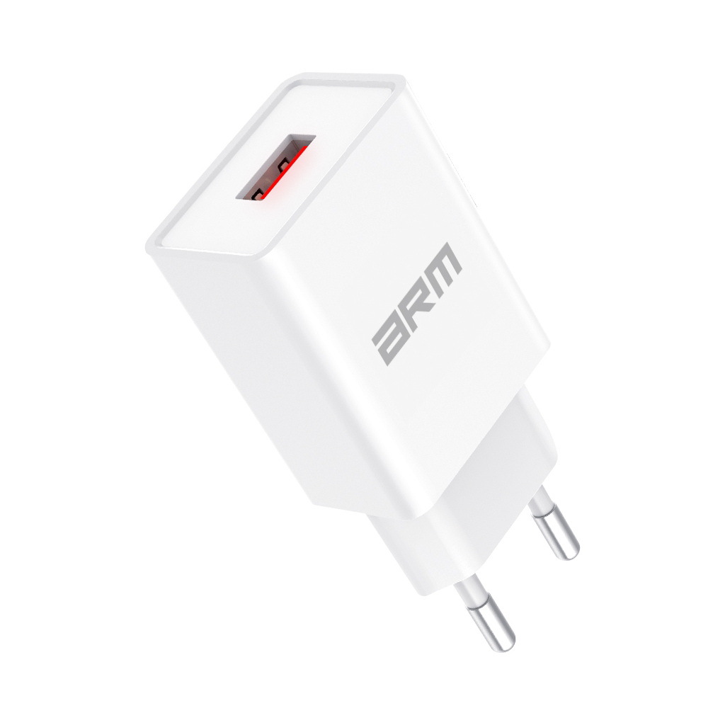 Зарядний пристрій Armorstandart AR02 Basic USB 3.1A White (ARM59714) - зображення 1