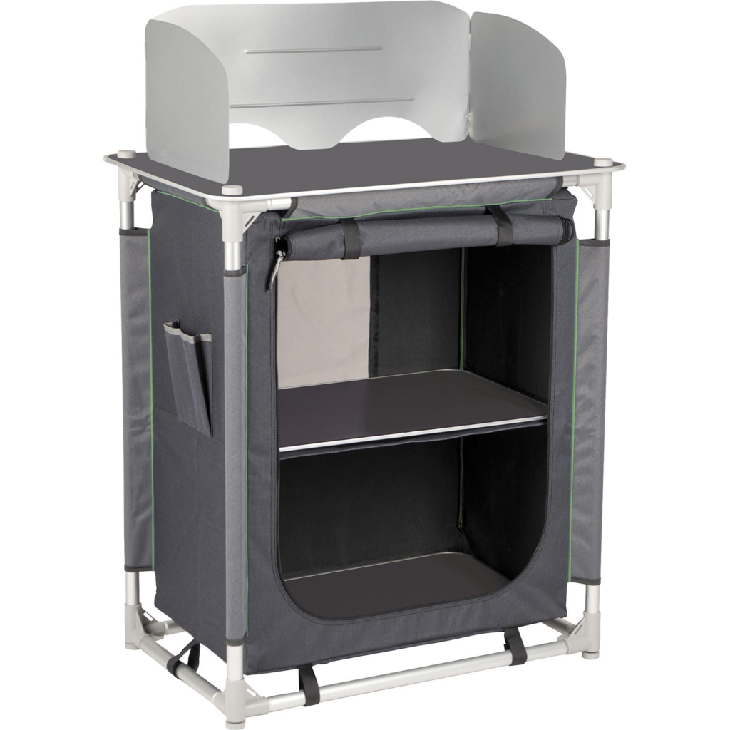 Набір кемпінгових меблів Bo-Camp Кухня кемпінгова Moraine Сіра (1593639) - зображення 1