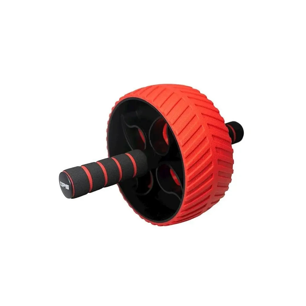 Ролик для преса Power System PS-4107 Full Grip AB Red + килимок Red/Black (4107RD-0) - изображение 2