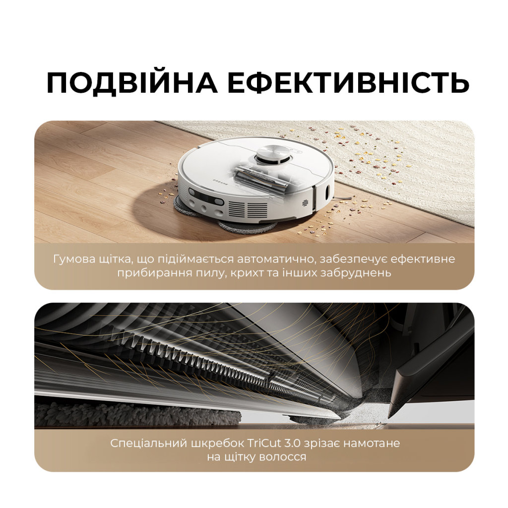 Пилосос Dreame L40 Ultra AE White (RLL77SE) - зображення 10