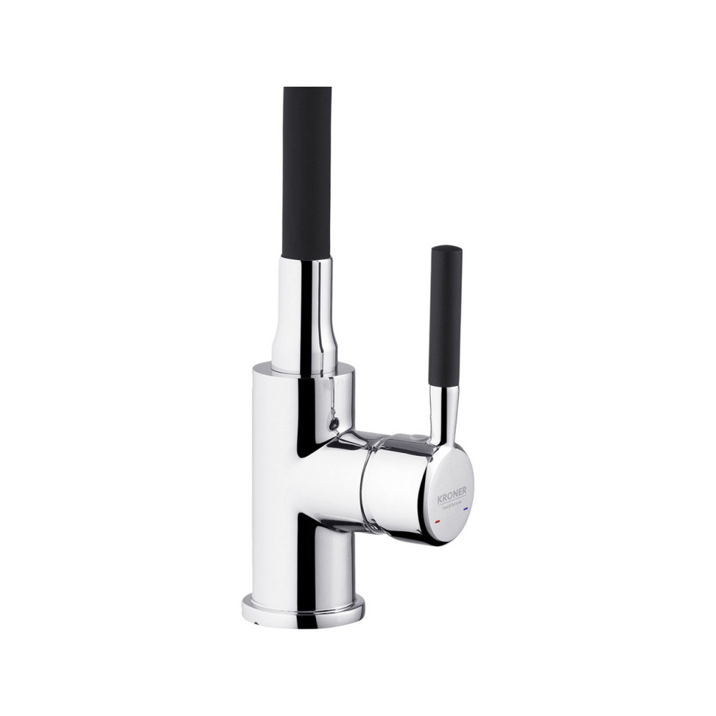 Змішувач Kroner Kuche-C132BLK - зображення 4