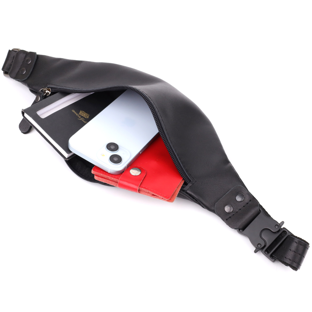 Сумка Shvigel З натуральної шкіри Чорна (23134) - зображення 8