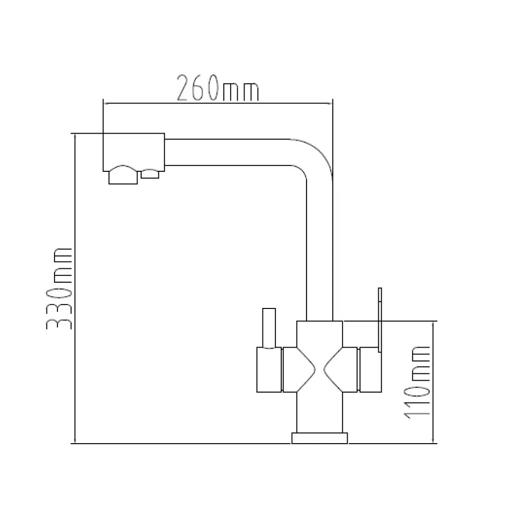 Змішувач Nett "Frosh" FB-33 - зображення 5