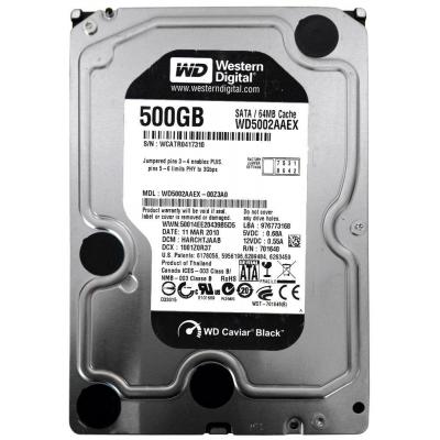 Жорсткий диск 3.5"  500Gb WD (#WD5002AAEX-FR#) - зображення 1