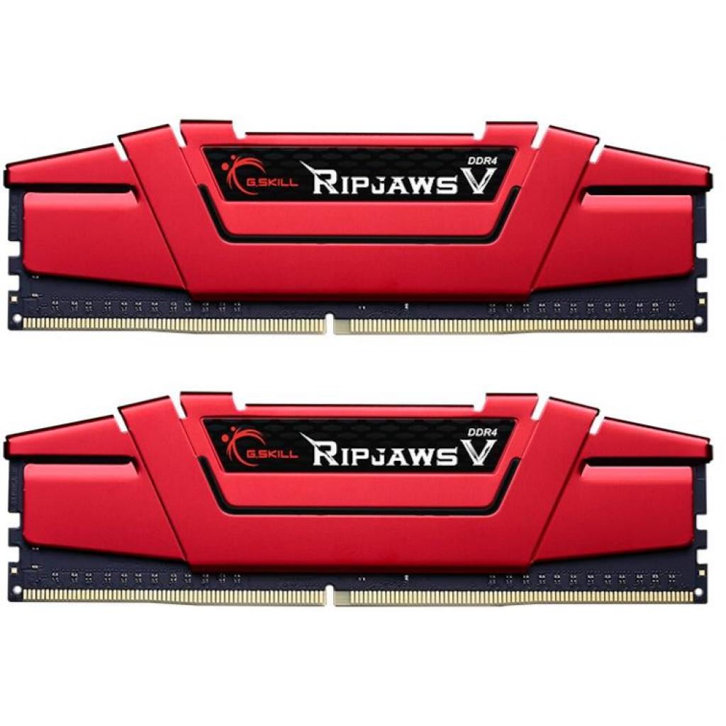 Модуль пам'яті для комп'ютера DDR4 16GB (2x8GB) 3600 MHz Ripjaws V G.Skill (F4-3600C19D-16GVRB) - зображення 1