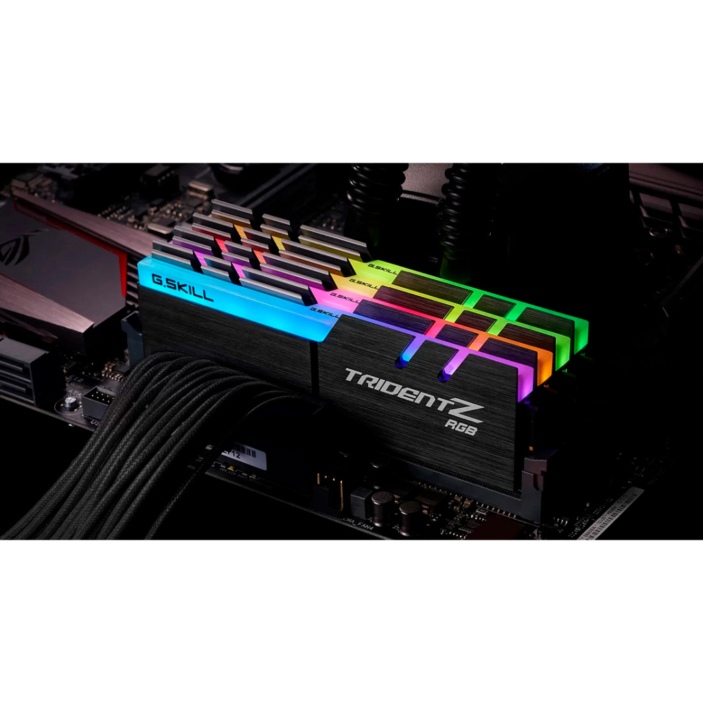 Модуль пам'яті для комп'ютера DDR4 128GB (4x32GB) 3600 MHz Trident Z RGB G.Skill (F4-3600C18Q-128GTZR) - зображення 4