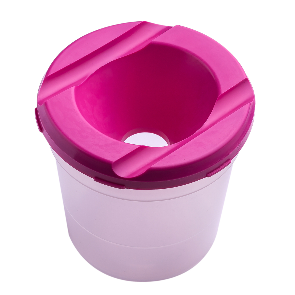 Стакан-непроливайка ZiBi рожевий (ZB.6900-10) - изображение 1