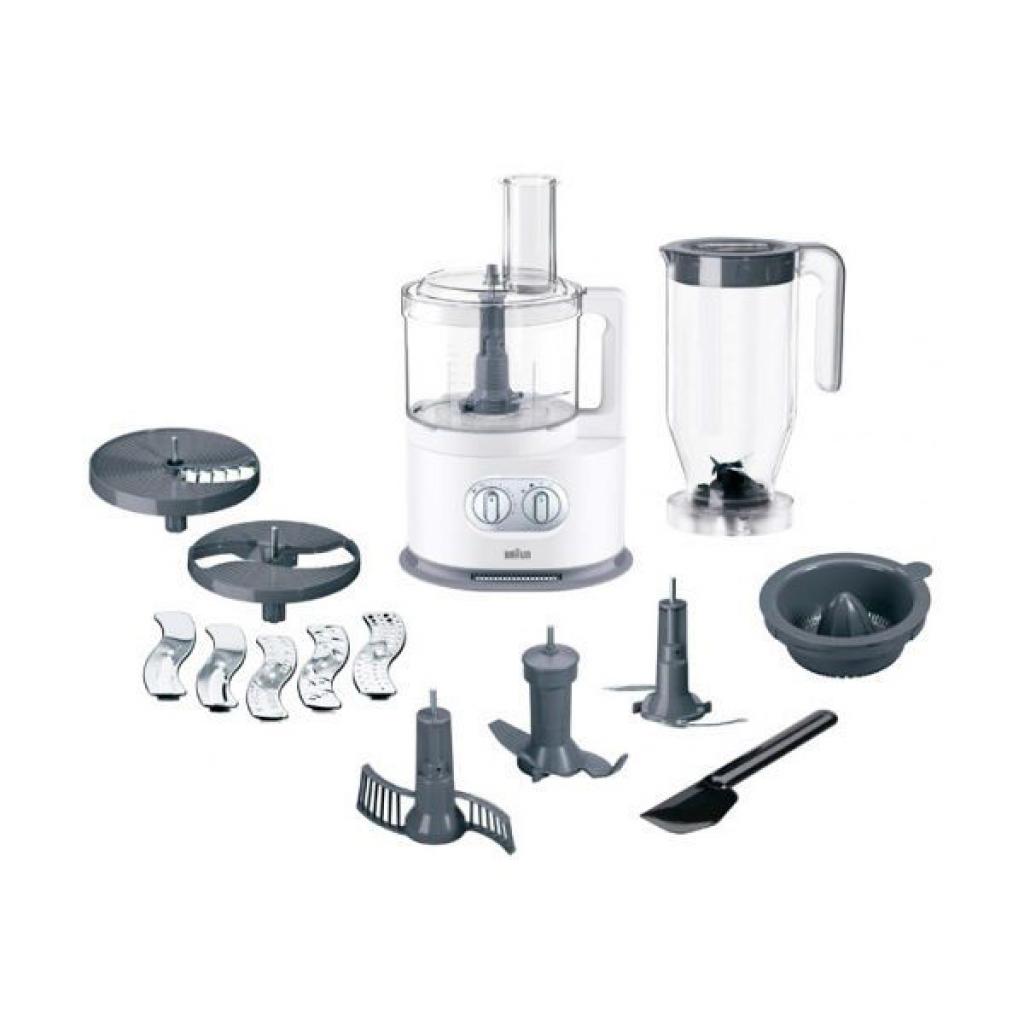 Кухонний комбайн Braun FP 5150 White - зображення 1
