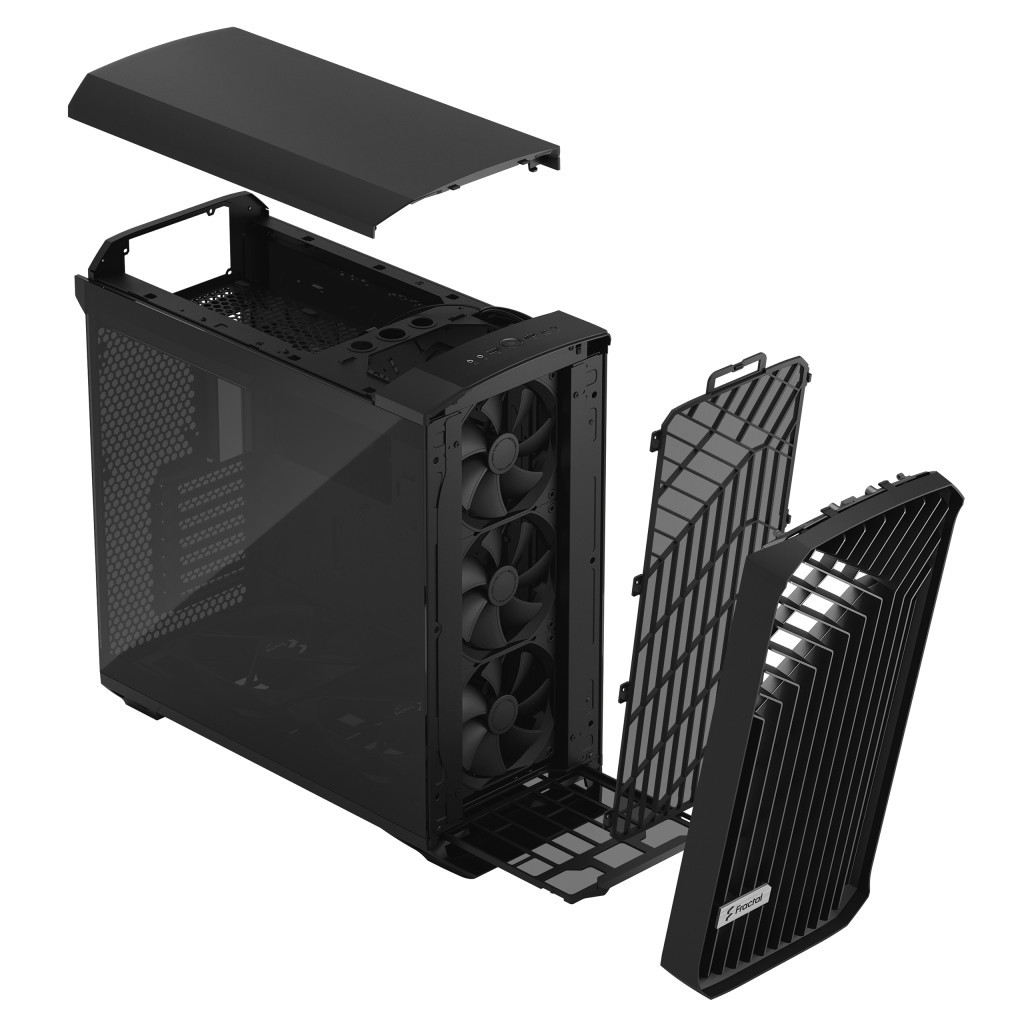 Корпус Fractal Design Torrent Black TG Dark Tint (FD-C-TOR1A-06) - зображення 10