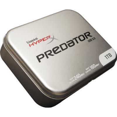 USB флеш накопичувач Kingston 1TB DataTraveler HyperX Predator Metal Silver USB 3.0 (DTHXP30/1TB) - зображення 6