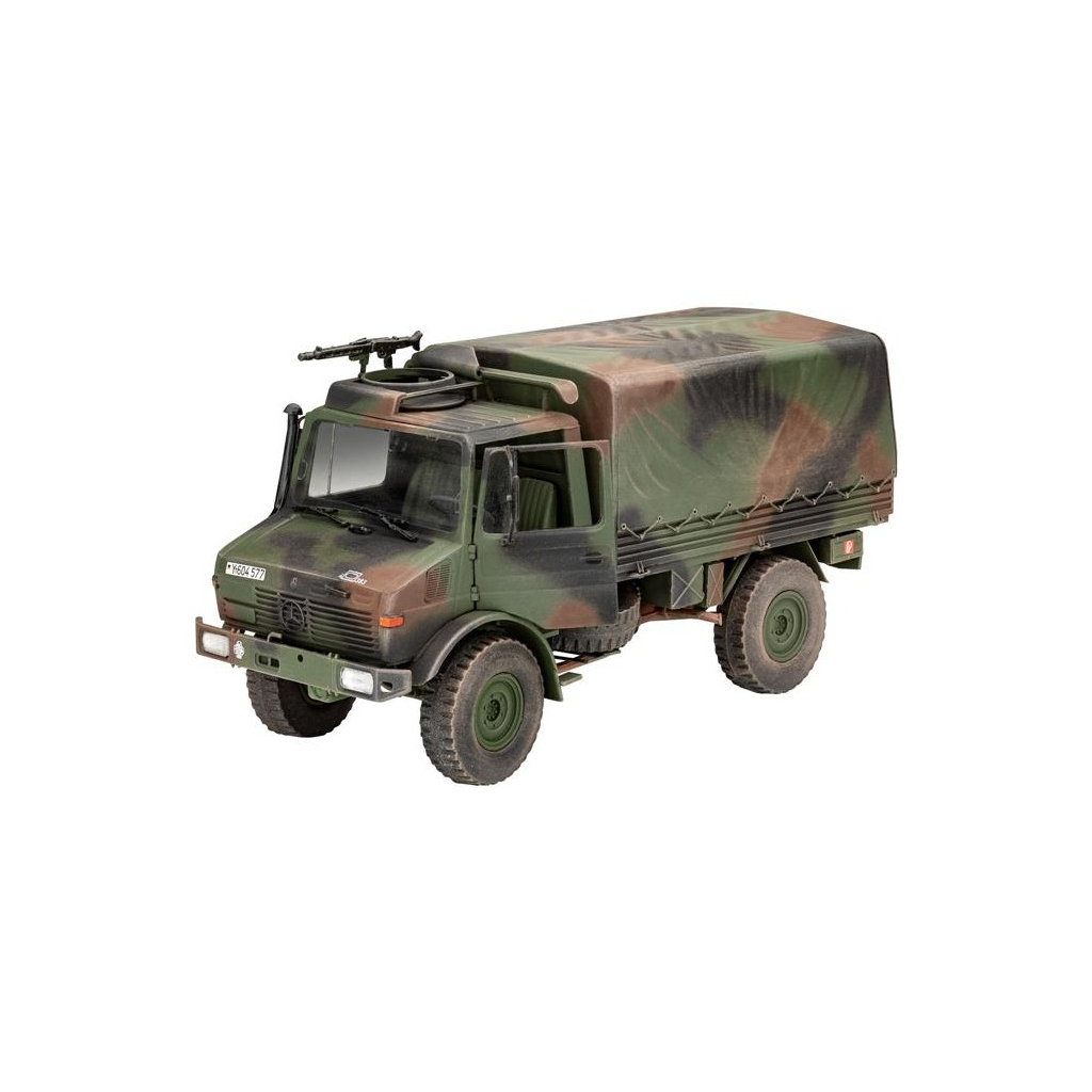 Збірна модель Revell Вантажівка Unimog 2T milgl рівень 5, 1:35 (RVL-03337) - зображення 3