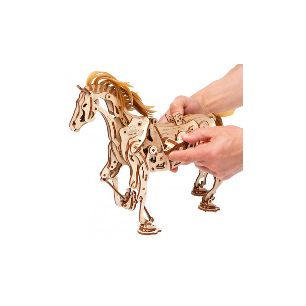 Конструктор Ugears Кінь-Механоїд (6333809) - зображення 3