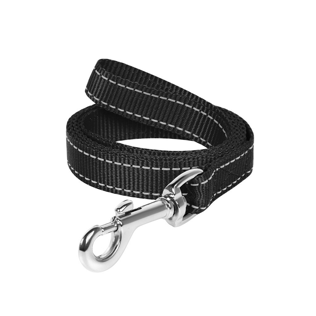 Повідець для собак Dog Extreme з нейлону Ш 14 мм Д 150 см чорний (04591) - зображення 2