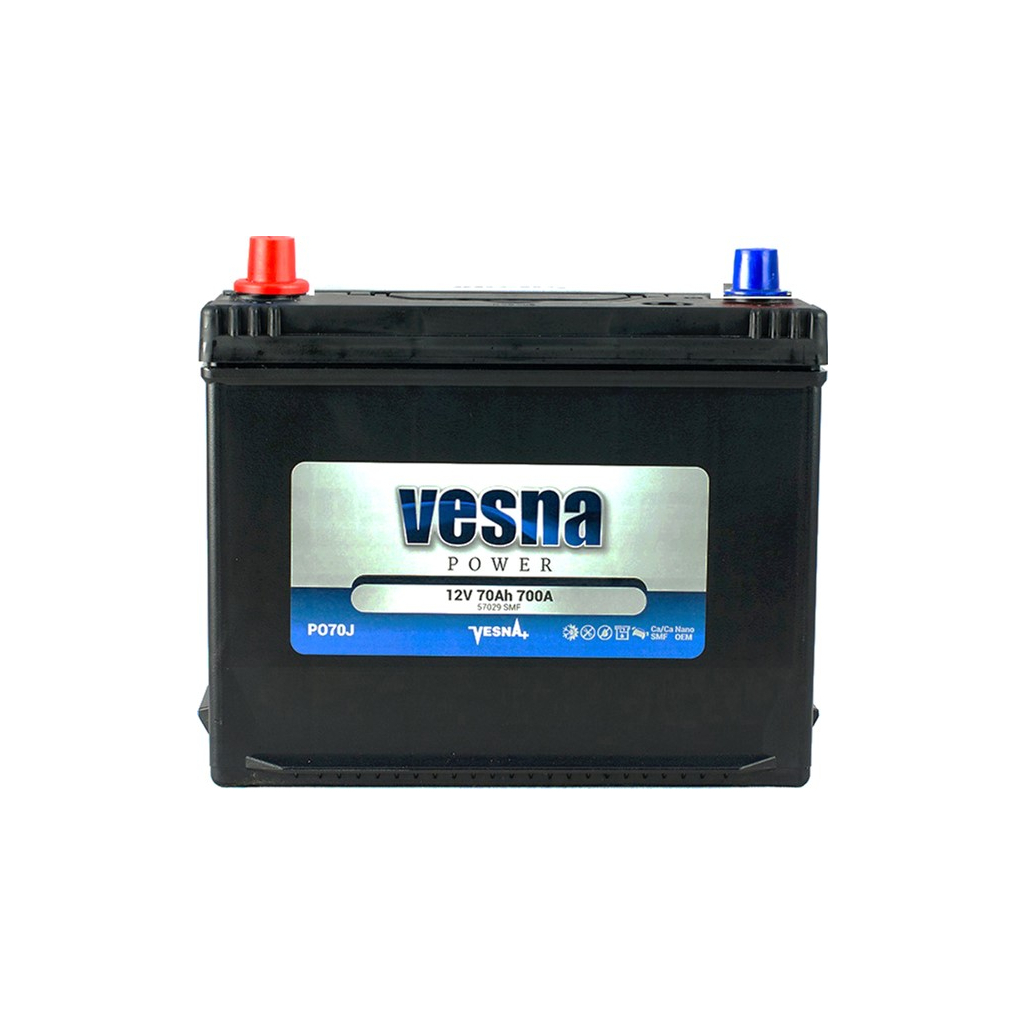 Акумулятор автомобільний Vesna 70 Ah/12V Vesna Japan (415 370) - зображення 1