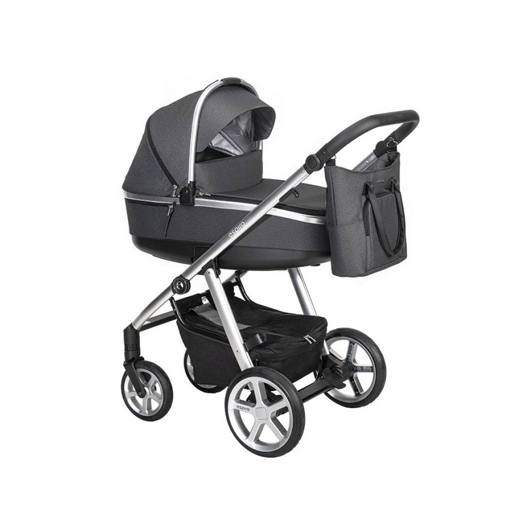 Коляска Espiro 2 в 1 Next Multicolor 517 Graphite Street (5906724204708) - зображення 1