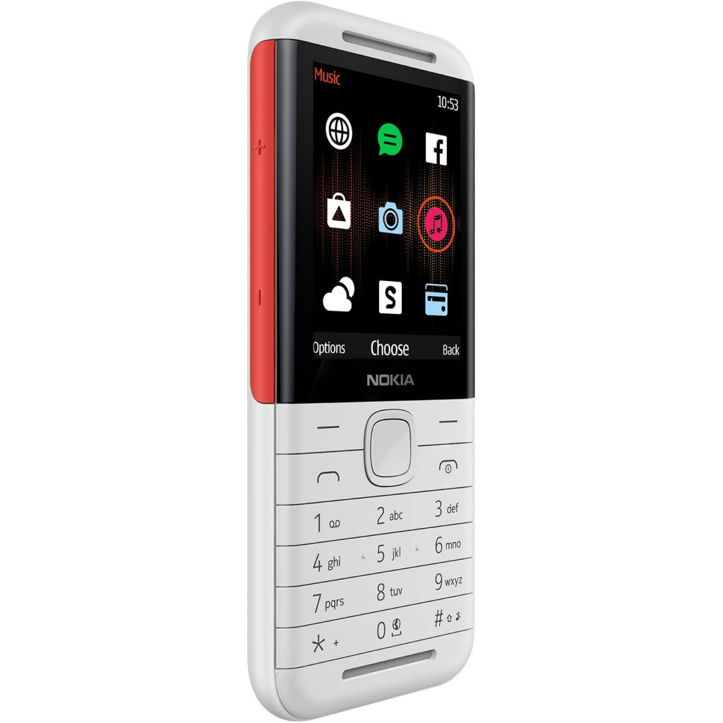 Мобільний телефон Nokia 5310 DS 2024 White-Red - зображення 5