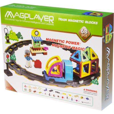 Конструктор Magplayer Набір 68 ел. (MPK-68) - зображення 1