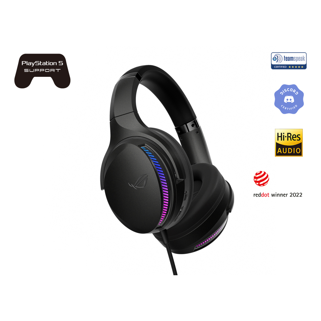 Навушники ASUS ROG Fusion II 300 USB Black (90YH02X3-B2UA00) - зображення 6