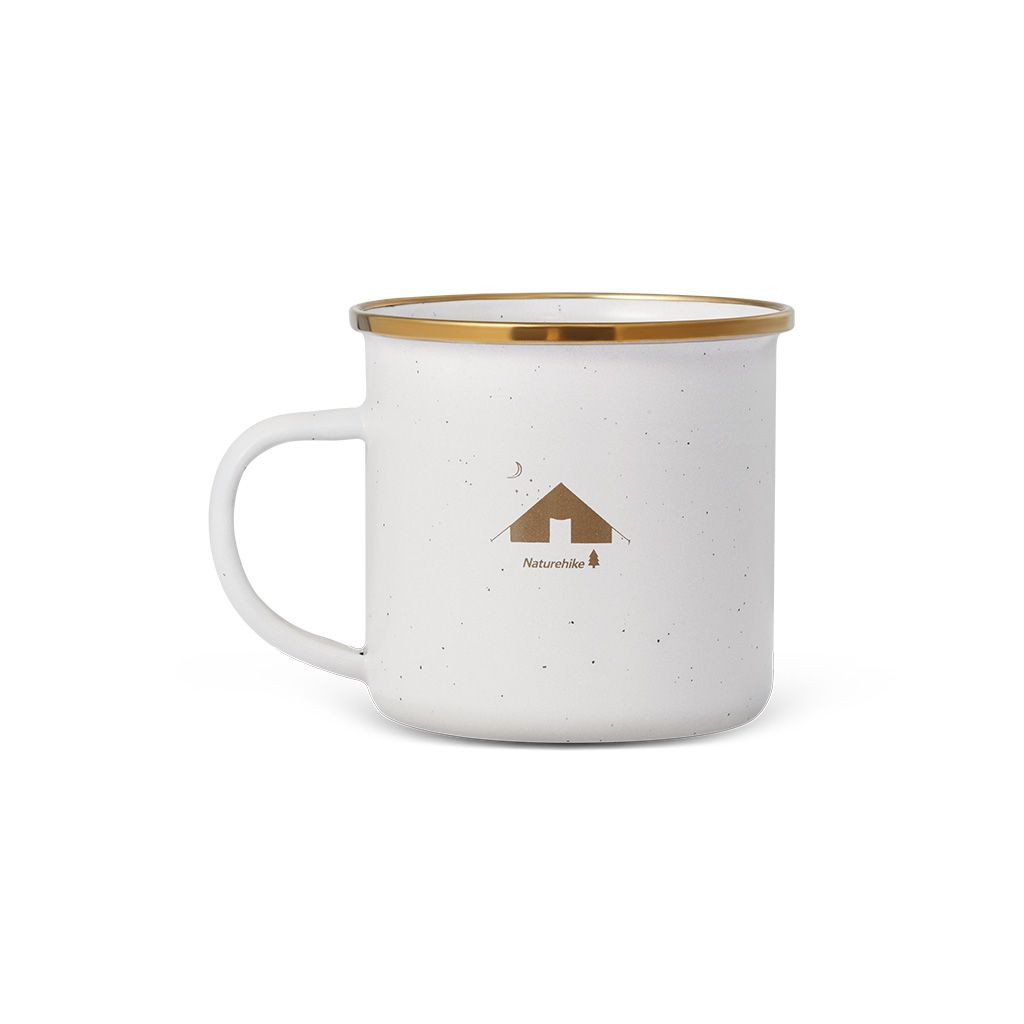 Чашка Naturehike CNK2300CW013 емальована біла (6976023923272) - зображення 1