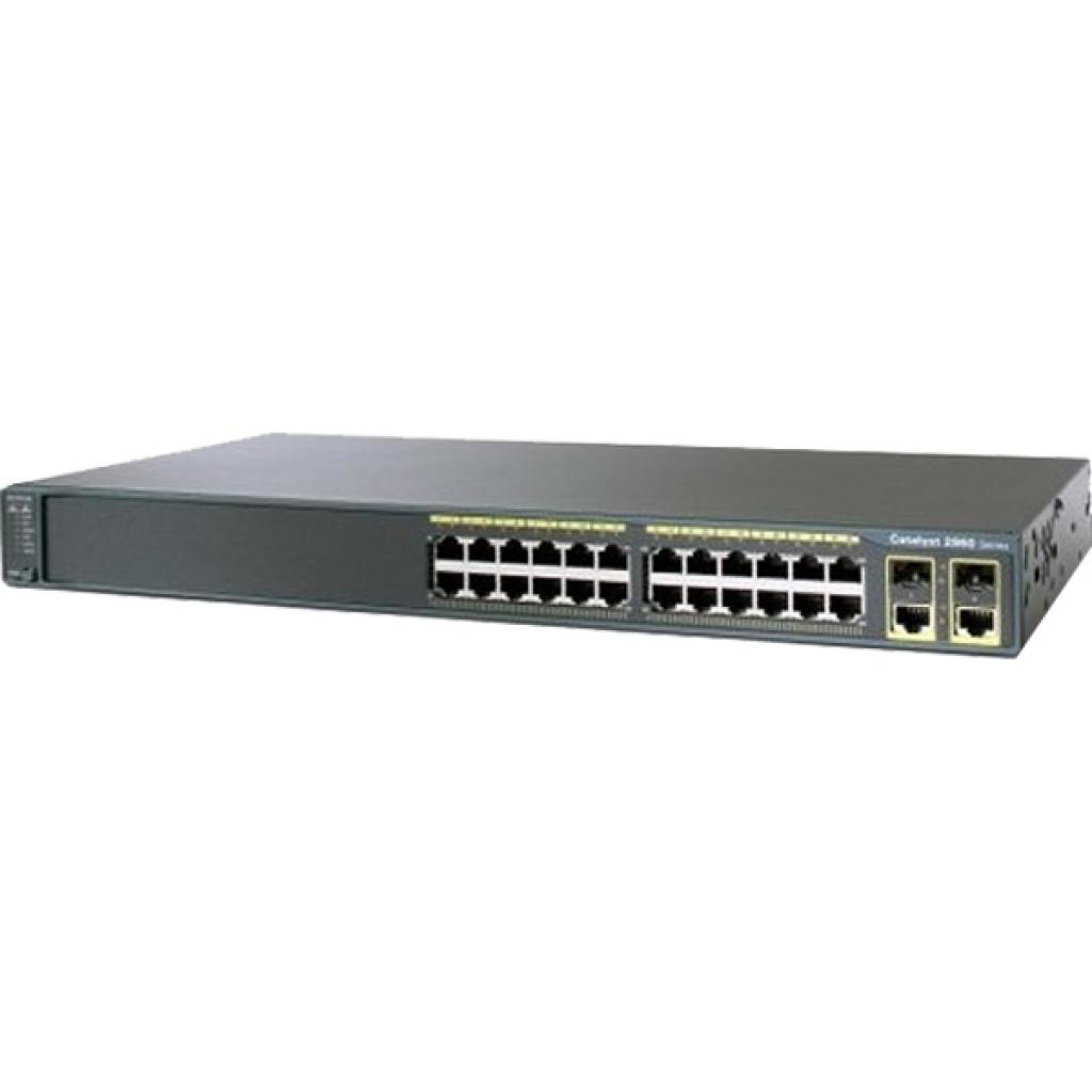 Комутатор мережевий Cisco WS-C2960+24LC-S - зображення 1
