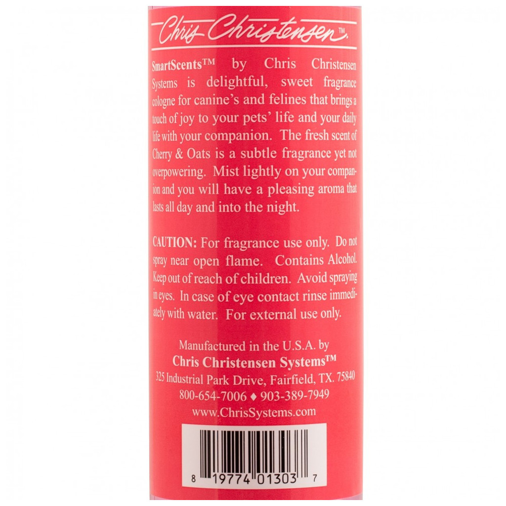 Парфуми для тварин Chris Christensen Smart Scents Cherry & Oats 473 мл (819774013037) - зображення 4