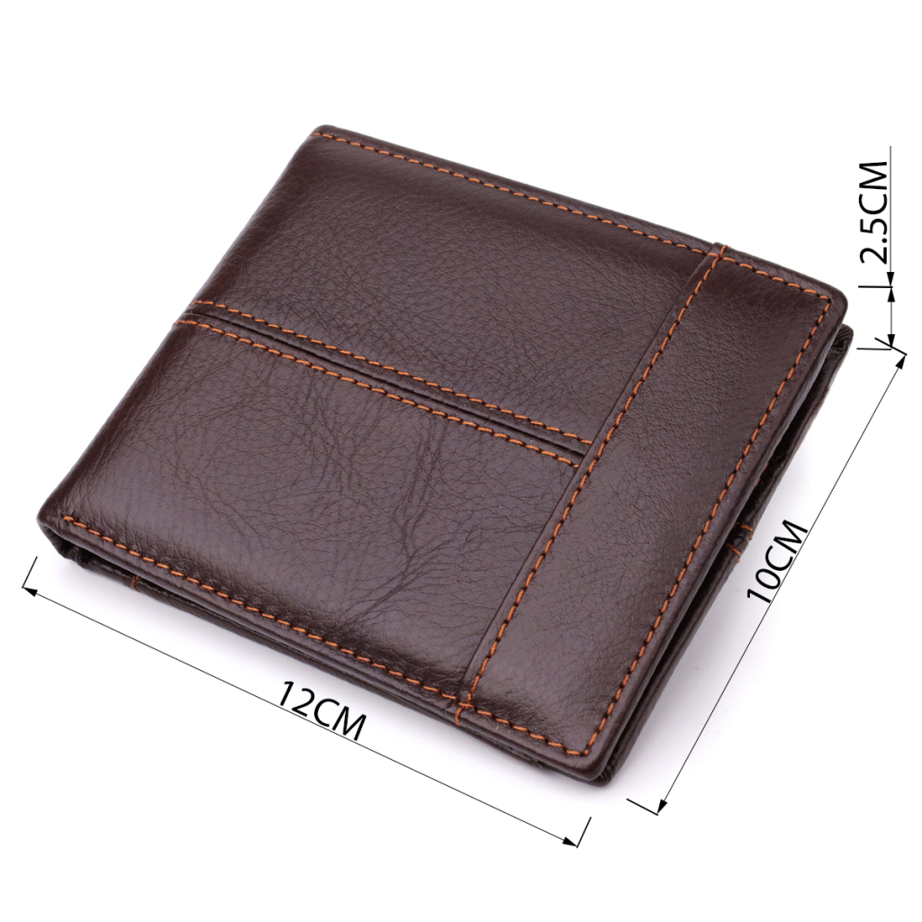 Гаманець Vintage З натуральної шкіри Коричневий (22888) - зображення 3