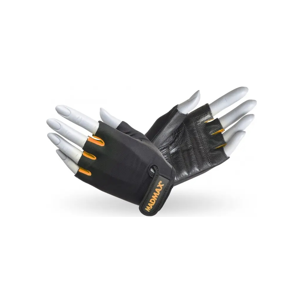 Рукавички для фітнесу MadMax MFG-251 Rainbow Orange S (MFG-251-ORG_S) - зображення 1