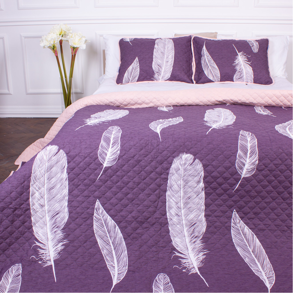 Покривало MirSon набір Color Fun Line №5941 Paula 150х210 см + наволочка 50х70 см (2200006169376) - зображення 1