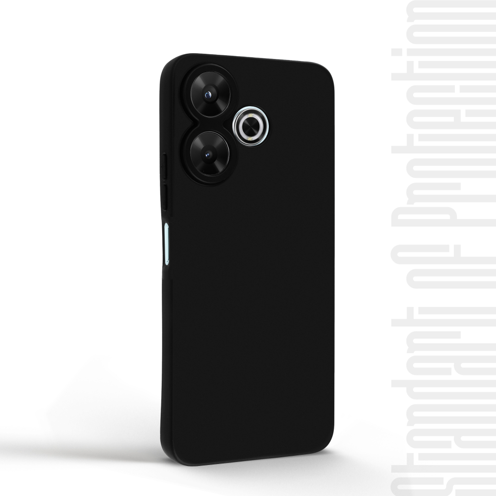 Чохол до мобільного телефона Armorstandart Matte Slim Fit Xiaomi Redmi 13 4G Camera cover Black (ARM78261) - зображення 2